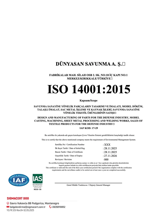 ISO 14001:2015